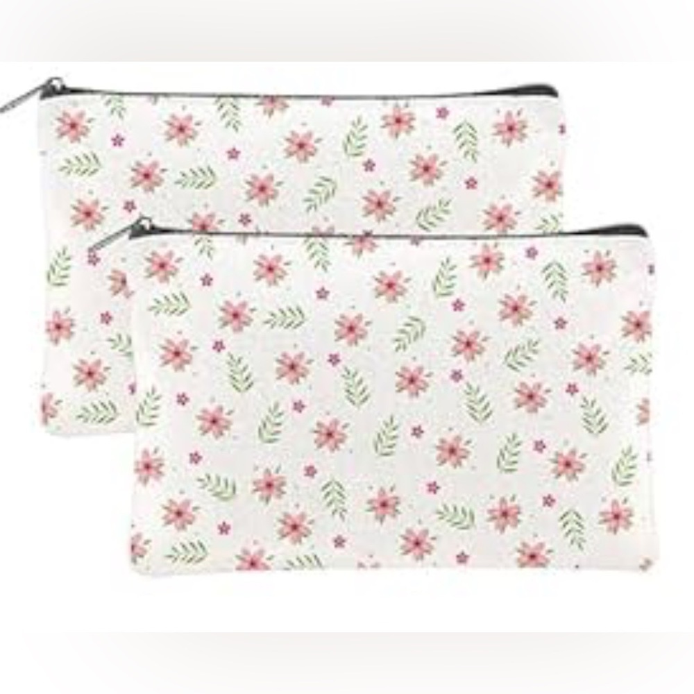 Floral Print Canvas Bag
